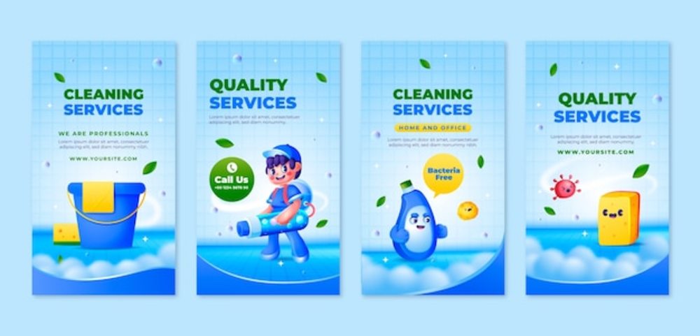 梯度清潔服務(wù) 在Instagram故事中打造視覺(jué)吸引力與客戶(hù)信任